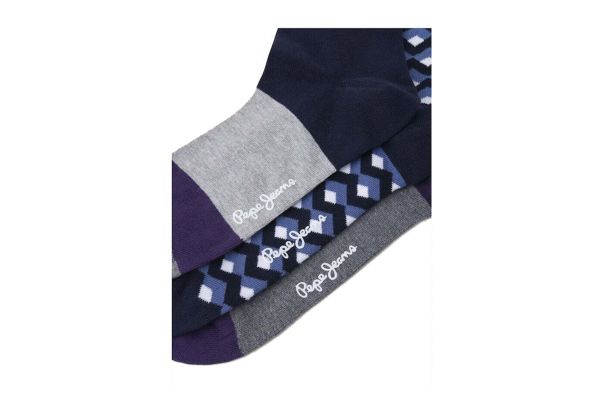 Pepe Jeans Ανδρικές Κάλτσες 3Pack
